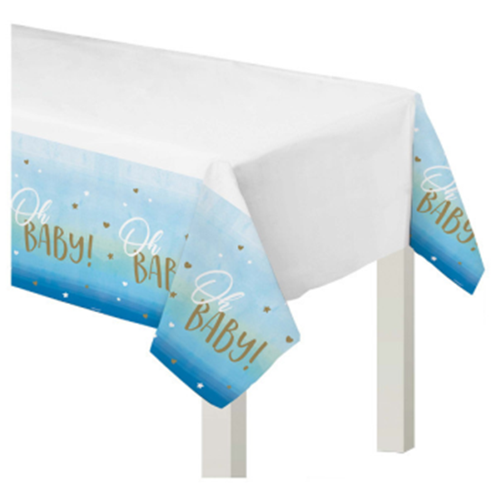 Picture of OH BABY BOY PLASTIC TABLE COVER