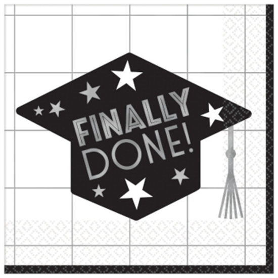 Picture of TABLEWARE - GRAD GRID LUNCHEON NAPKINS