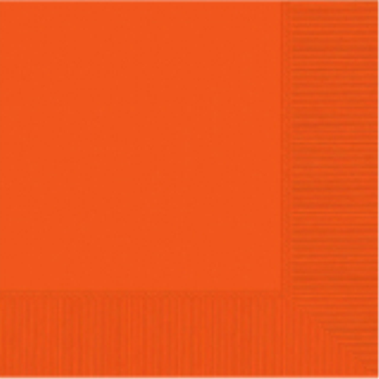 Picture of ORANGE BEVERAGE NAPKINS    