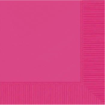 Image de BRIGHT PINK BEVERAGE NAPKINS