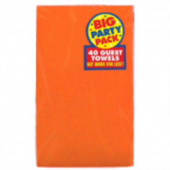 Picture of ORANGE GUEST TOWELS 