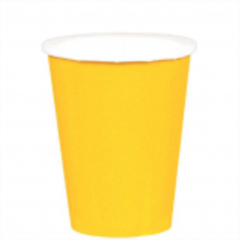 Picture of YELLOW SUNSHINE  9oz PAPER CUPS