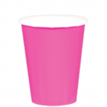 Picture of BRIGHT PINK 9oz PAPER CUPS