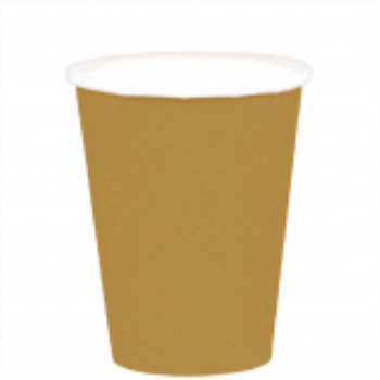 Picture of GOLD 9oz PAPER CUPS          
