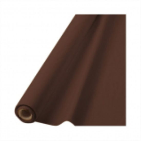 Picture of CHOCOLATE BROWN PLASTIC TABLEROLL 40"X100'  