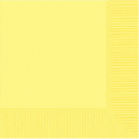 Picture of LIGHT YELLOW BEVERAGE NAPKINS