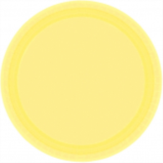 Image sur LIGHT YELLOW 9" PAPER PLATES
