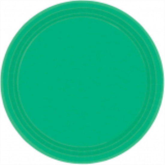 Picture of GREEN 9" PAPER PLATES