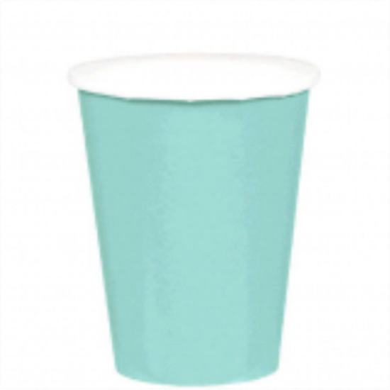 Picture of ROBIN'S EGG BLUE 9oz PAPER CUPS    