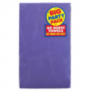 Picture of PURPLE GUEST TOWELS