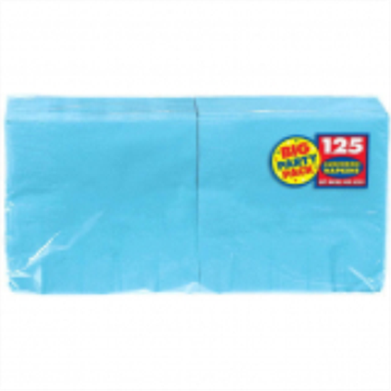 Picture of CARIBBEAN BLUE LUNCHEON NAPKINS - BIG PARTY PACK
