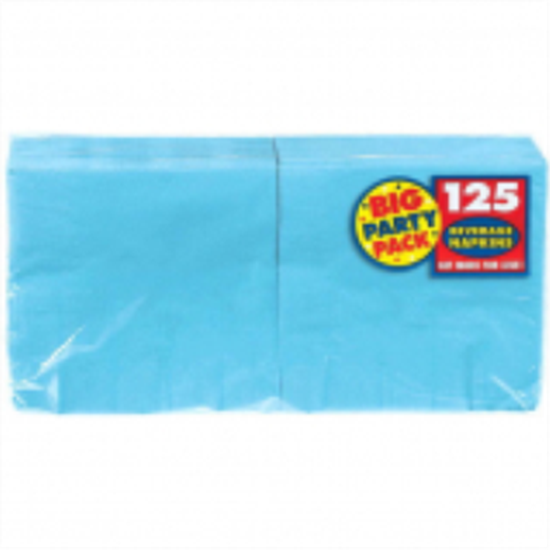 Picture of CARIBBEAN BLUE BEVERAGE NAPKINS - BIG PARTY PACK 