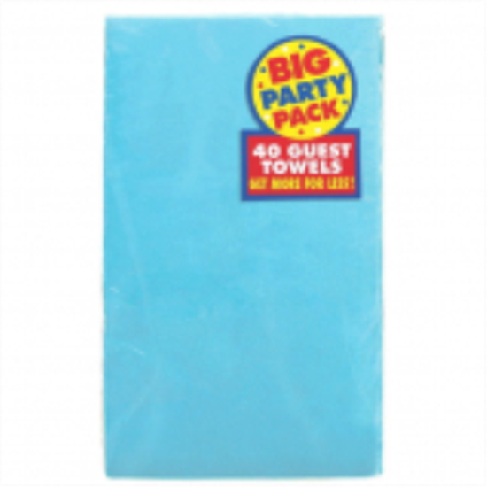 Image sur CARIBBEAN BLUE GUEST TOWELS
