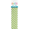 Picture of KIWI STRIPE PAPER STRAWS 