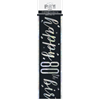 Picture of 80th - GLITZ BLACK 80th PRISM BANNER - 9FT