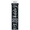 Image sur 80th - GLITZ BLACK 80th PRISM BANNER - 9FT