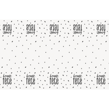 Picture of BONNE FETE GLITZ TABLE COVER