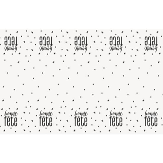 Picture of BONNE FETE GLITZ TABLE COVER