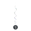 Image sur 90th - GLITZ BLACK 90th HANGING SWIRLS
