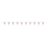Picture of 80th - GLITZ ROSE GOLD 80th PRISMATIC PENNANT BANNER