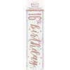 Image sur 16th GLITZ ROSE GOLD PRISM BANNER - 9'