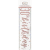 Image sur 30th - GLITZ ROSE GOLD 30th PRISM BANNER - 9'