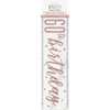 Picture of 60th - GLITZ ROSE GOLD 60th PRISMATIC BANNER - 9'