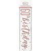 Image sur 60th - GLITZ ROSE GOLD 60th PRISMATIC BANNER - 9'