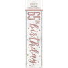 Image sur 65th - GLITZ ROSE GOLD 65th PRISMATIC BANNER - 9'