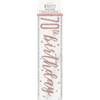 Image sur 70th - GLITZ ROSE GOLD 70th PRISM BANNER - 9'