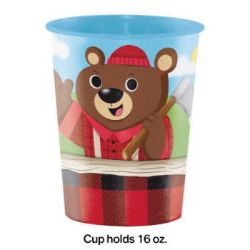 Image de LITTLE LUMBERJACK BIRTHDAY - 16oz PLASTIC CUP