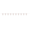 Picture of DECOR - GLITZ ROSE GOLD PRISMATIC PENNANT BANNER