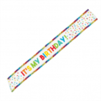 Picture of WEARABLES - Birthday Celebration Fabric Sash