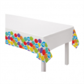 Image de TABLEWARE - Birthday Celebration - Plastic Table Cover