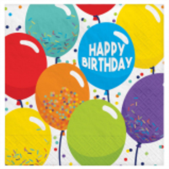 Image sur TABLEWARE - Birthday Celebration - Luncheon Napkins