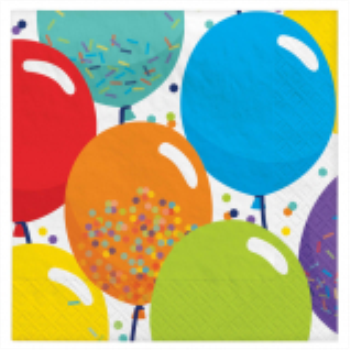 Image de TABLEWARE - Birthday Celebration - Beverage Napkins