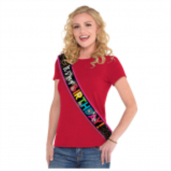 Image de WEARABLES - IT'S MY BIRTHDAY LIGHT UP SASH