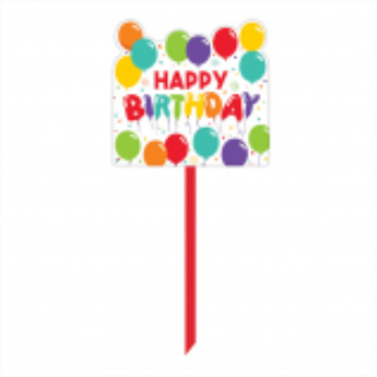 Image sur DECOR - BIRTHDAY CELEBRATION LAWN YARD SIGN