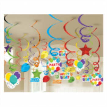 Image de DECOR - Birthday Celebration Mega Value Pack Swirls