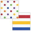 Picture of TABLEWARE - DOTS AND STRIPES MULTI COLOR - BEVERAGE NAPKINS
