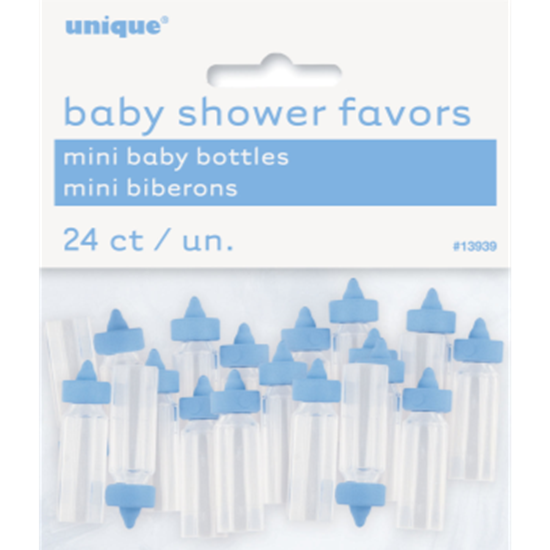 Picture of BLUE MINI PLASTIC BABY BOTTLES