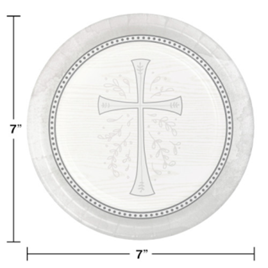 Picture of TABLEWARE - DIVINITY SILVER 7" PLATES