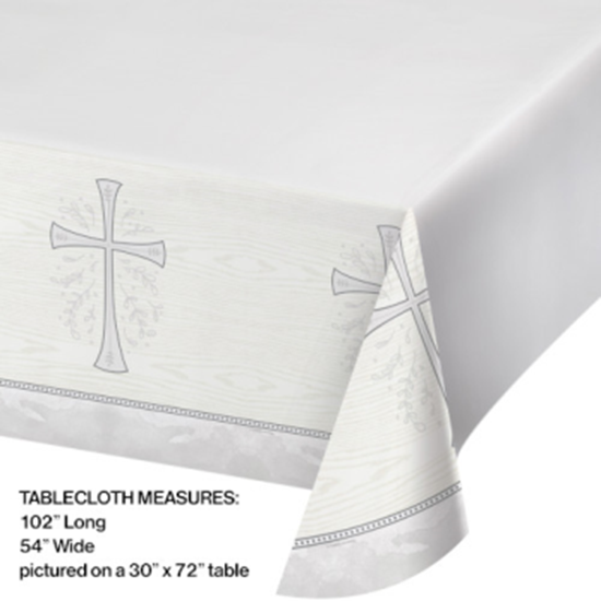 Image sur TABLEWARE - DIVINITY SILVER TABLE COVER