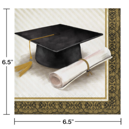 Picture of CLASSIC GRADUATION LUNCHEON NAPKINS
