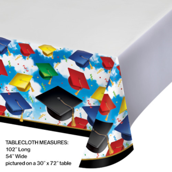 Image sur GRAD CELEBRATION PLASTIC TABLE COVER