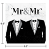 Picture of MR & MR WEDDING LUNCHEON NAPKINS 
