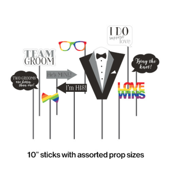 Image de MR & MR WEDDING PHOTO PROP