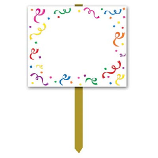 Picture of LAWN YARD SIGN - BLANK