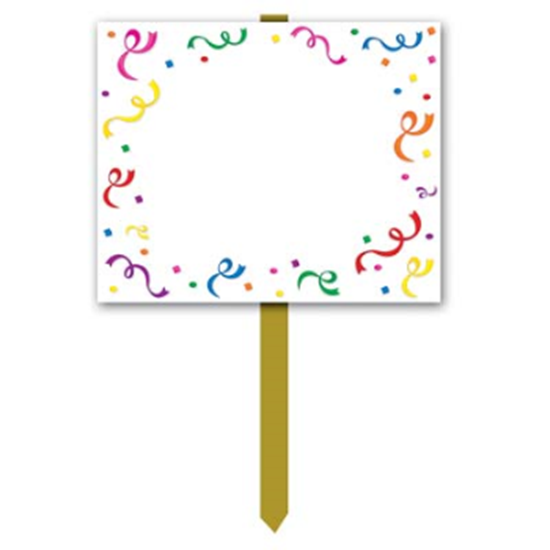 Image sur LAWN YARD SIGN - BLANK