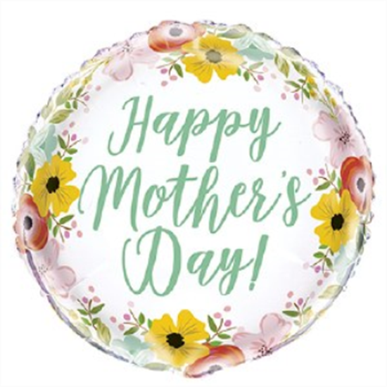 Picture of MOTHER'S DAY FLORAL - 18" FOIL